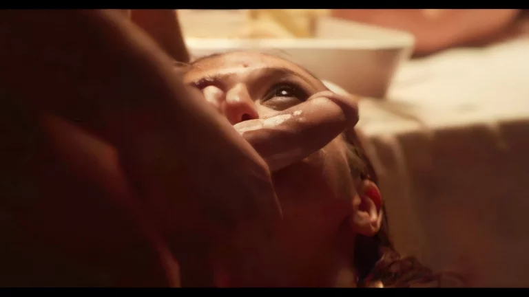 Horny Babe Gets Fucked On The Dinner Table 