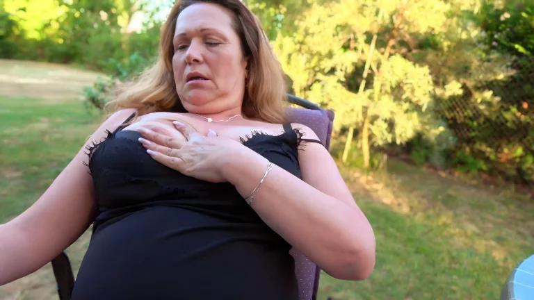 Smoking Granny Undresses And Satisfies Herself 