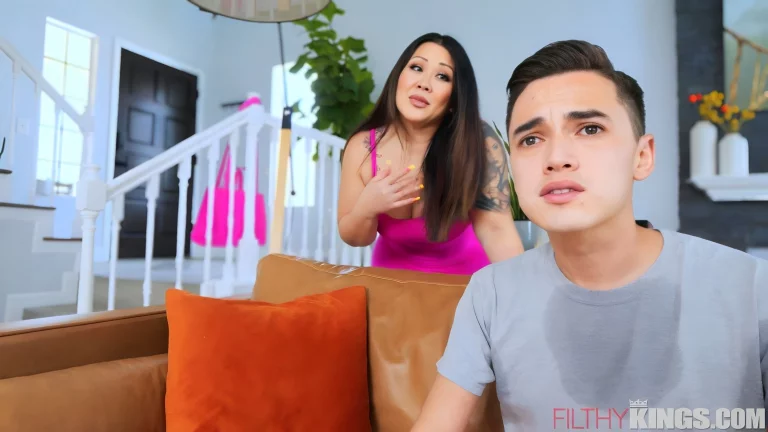 Cleaning My Step-Sons Cock, The Best Way I Know 