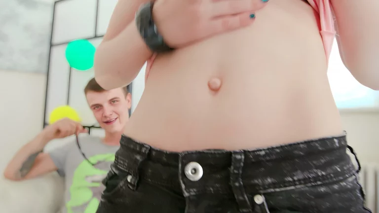 Petite Wife Takes It Anally 