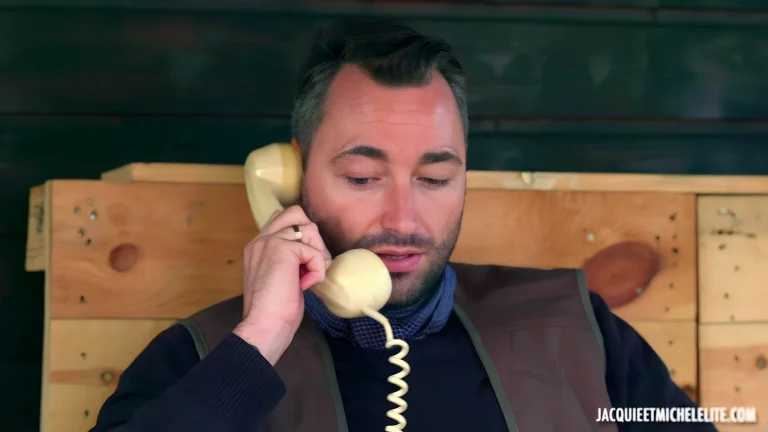 Angela Rides Cowgirl On Two Cocks In The Fields 