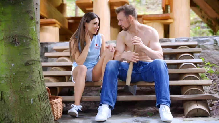 Lost Girls Double Team Hot Woodsman 