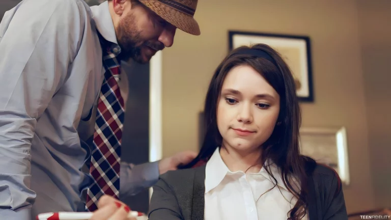 Horny Brunette Rhaya Shyne Gets Fucked In Class And She Loves Every Thrust 