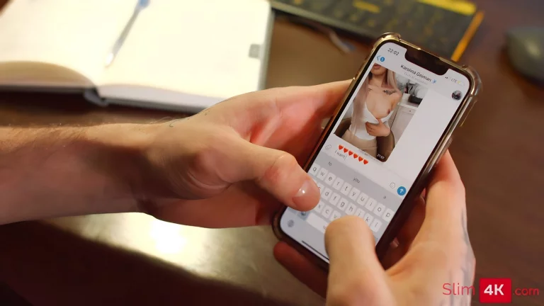 Two Cocks In A Skinny Tattooed Te*** 