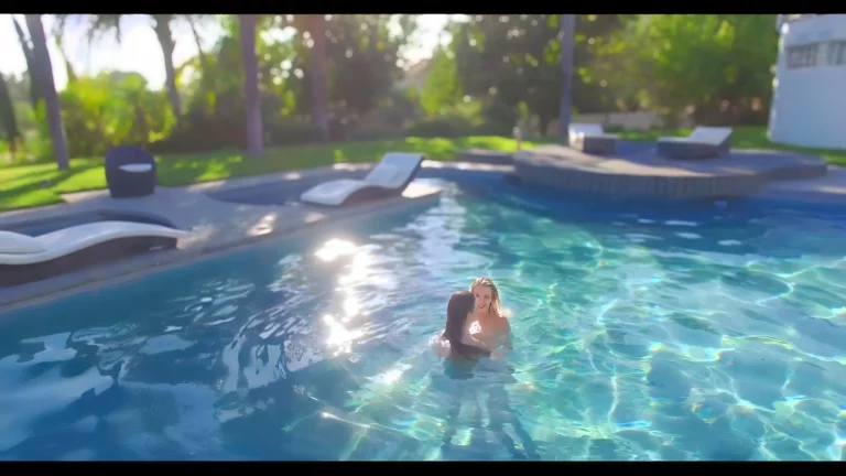 Tali Dova Self Pleasure Session By The Pool 