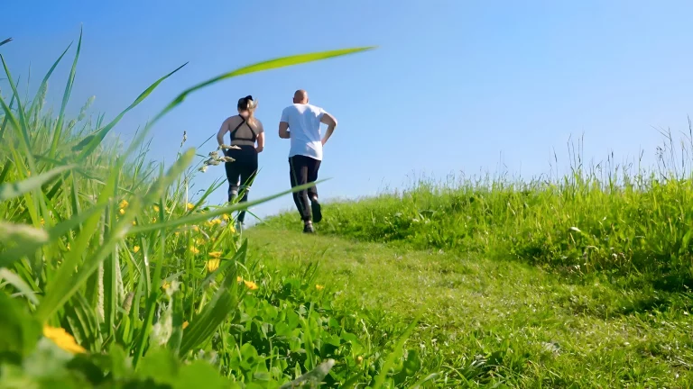 Morning Jog Ends With Raw Pounding 