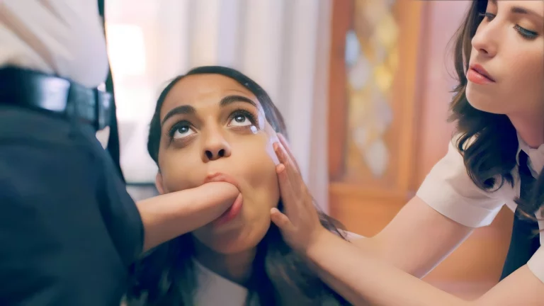 ⁣Vienna Black And Casey Calvert Have A Threesome With Justin Hunt 