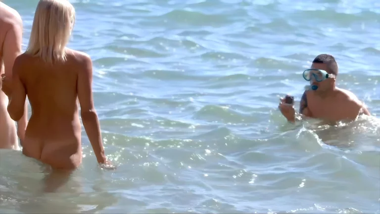 Pretty Blonde Enjoys A DP 