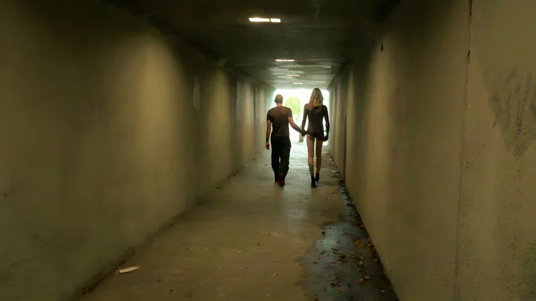 Slender TS Beauty In Black Lace Casey Kisses Enjoys An Anal Reaming In The Bedroom 