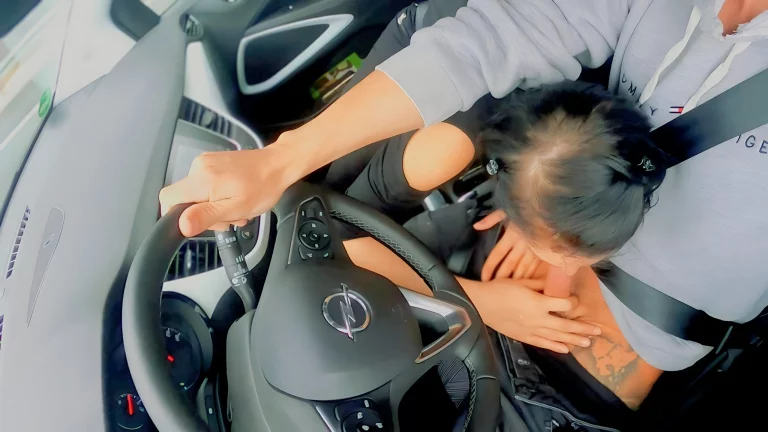 Blowjob While Driving 