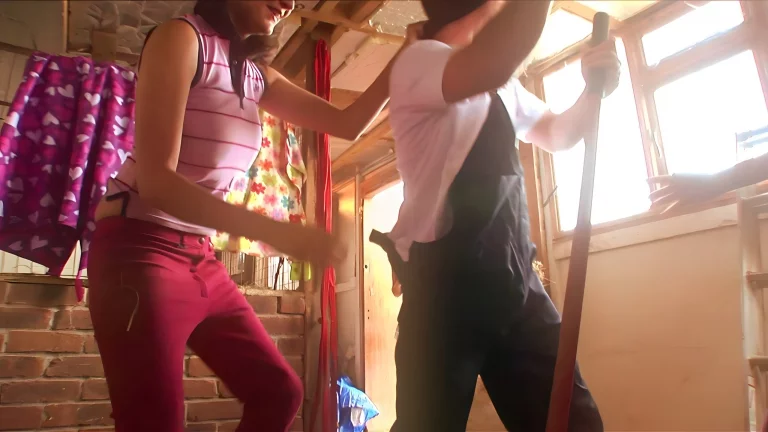 Two Brunette Shares One Thick Dick 