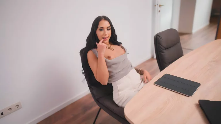 Black Angel Takes Her Big Dick Coworker Back To Her Place 