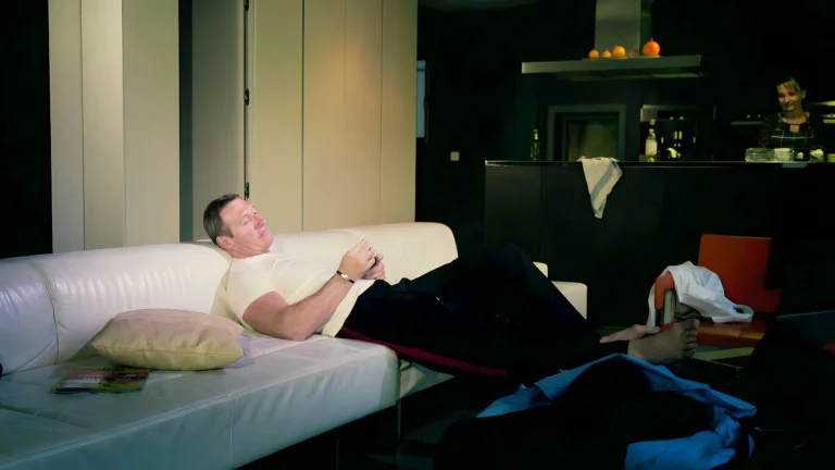 Dark Haired Beauty In Black Stockings Sucks And Fucks A Muscular Guy 