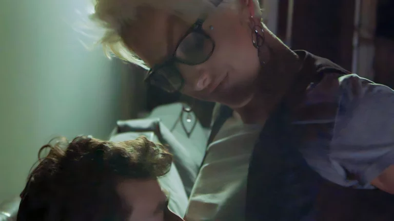 Pretty Short Haired Blonde Dylan Phoenix Takes On Stud James Deen 