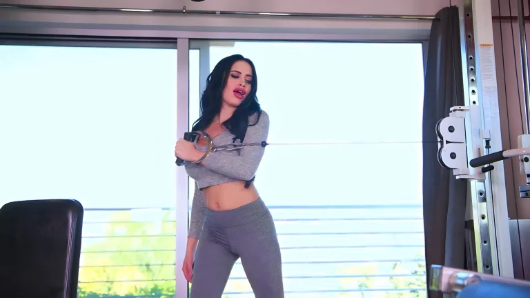 ⁣Big Boobed Brunette Victoria June Fucks A Stud 