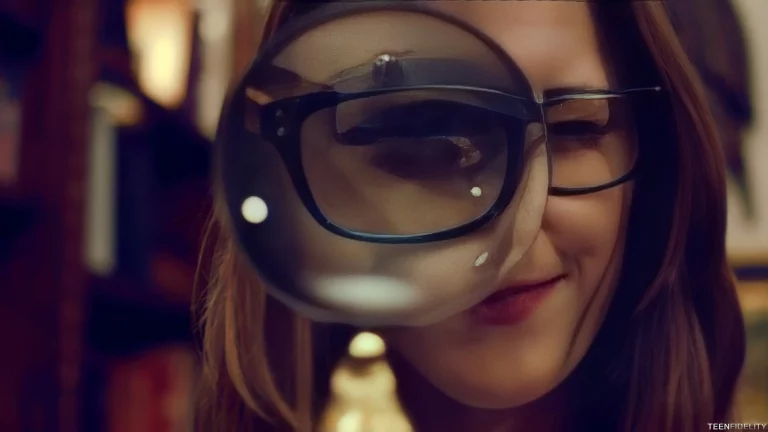 Book Worm Alaina Dawson In Blue Nylon Gets Her Pussy Pounded 