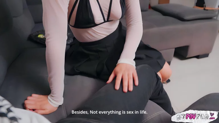 Stepsister Gets Caught Sneaking Home After Party 