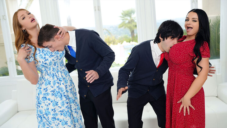 Mom Swap - Skylar SnowPayton PresleeElias CashParker Ambrose - Swag & Swap 