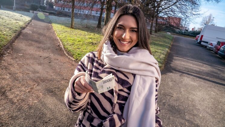 ⁣Public Agent - Martin GunLena Coxx - Basement Blowjob and Ride 