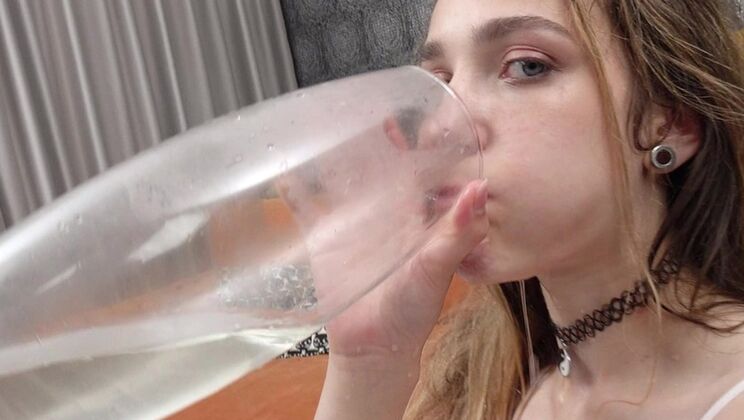 Erika Korti Studio - MomoEllie WainRomeo Fist - Pee in my mouth 2on1 Hot 18yo te*** Ellie Wain gets a hard fuck from two black cocks ATM ATP BBC Humiliation Cum in Mouth EKS056 