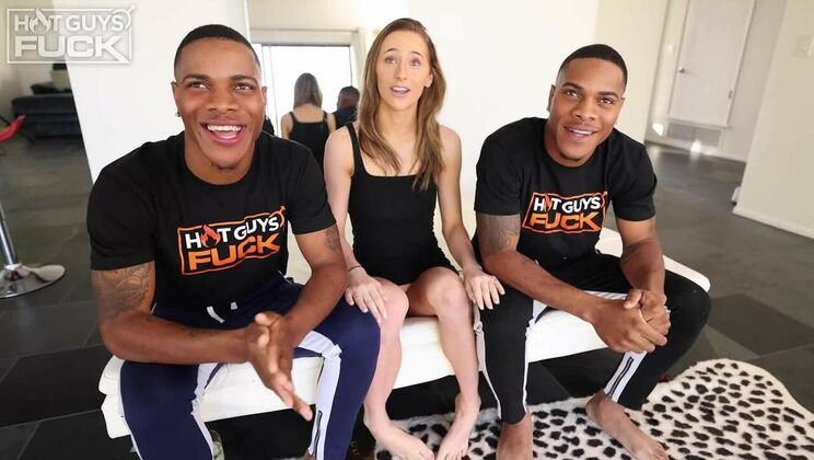 Hot Guys Fuck - Madison PeachJay KingDee King - The TWINS - Dee King, Jay King & Madison Peach Pre-FUCK Interview 