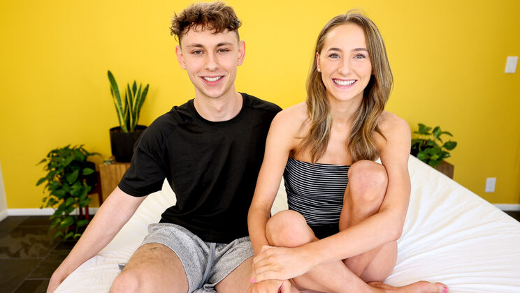 Hot Guys Fuck - Madison PeachDallas Diamond - New Guy Dallas Diamond Has Madison Peach All Over Him 