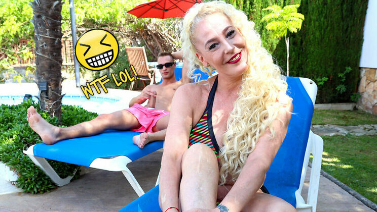 Grandmams - Nico VegasYelana Vara - Tanning and fucking 