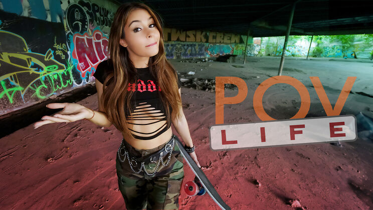 POV Life - Ike DiezelNicole Aria - The Hot Skater Girl 