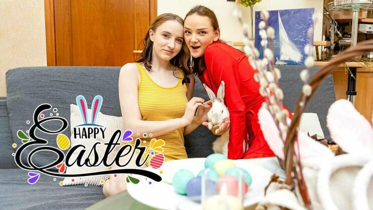 ⁣Club Sweethearts - Olivia TrunkErika Mori - Easter lesbian lovers 