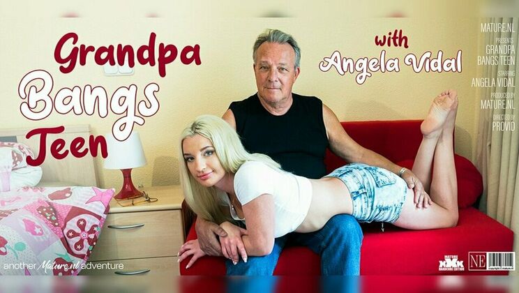 Mature.nl - Angela VidalHarry - Grandpa Harry bangs hot te*** Angela Vidal 