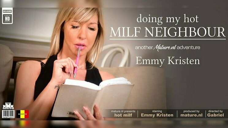 Mature.nl - Emmy Kristen (EU)Torquemada - Emmy Kristen is a blonde MILF who loves to fuck and suck her neighbours hard cock 