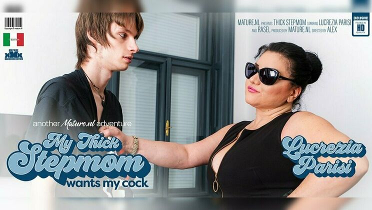 Mature.nl - Lucrezia Parisi (EU)Rasel - Toyboy gets to fuck his thick Italian stepmom Lucrezia Parisi in his bedroom 