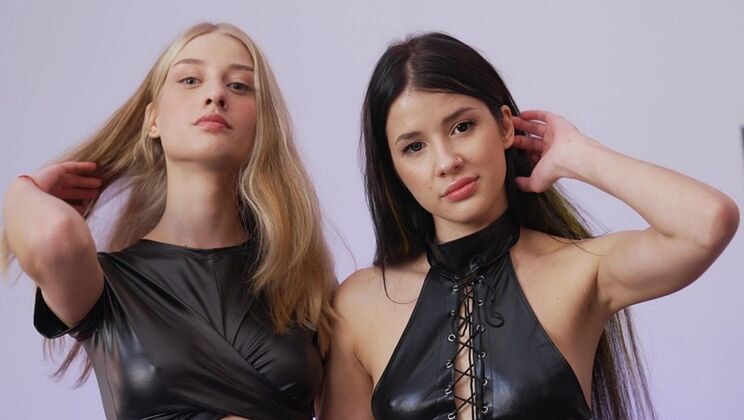 NRX Studio - Sasha PaigeMarty DopeTim Monster CockSofa Weber - Two Real pervert Stepsisters ! Hot Group BDSM / ANAL 