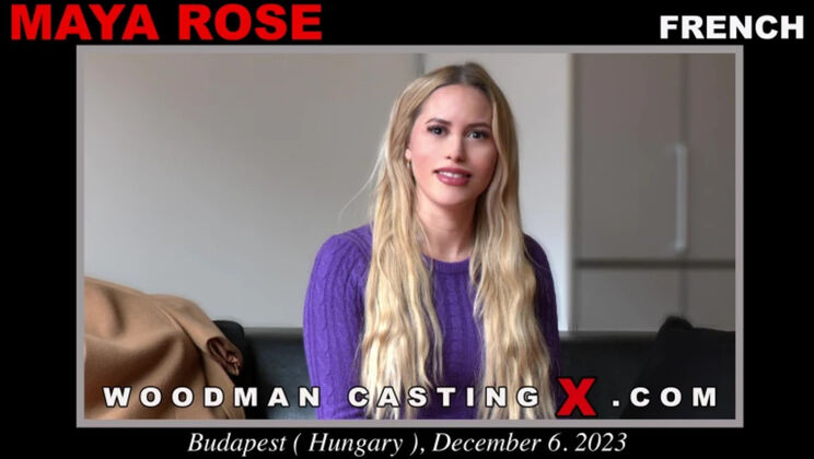 Woodman Casting - Maya Rose - Maya Rose casting 