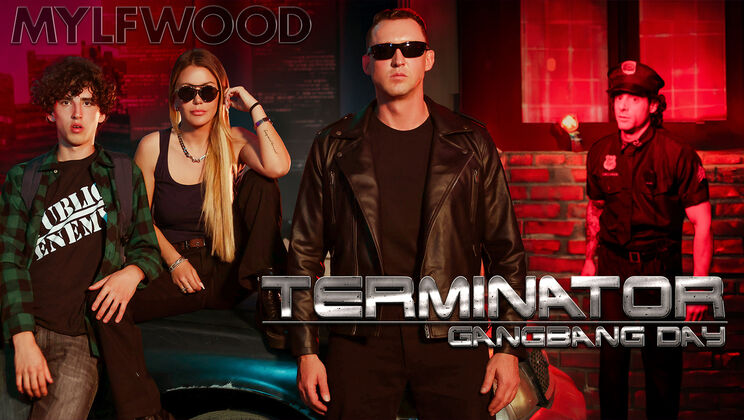 MYLFwood - Pierce ParisBilly Bostonlexi stoneDylan Ledger - Terminator: Gangbang Day 