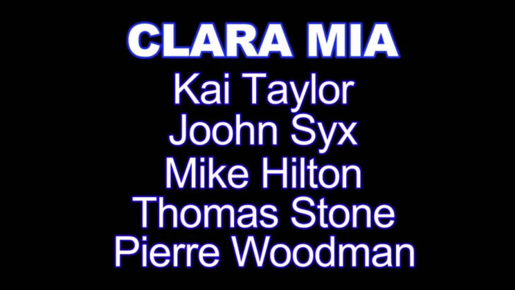 Scenes XXXX - Clara Mia - Clara Mia - XXXX - banged by 5 men 