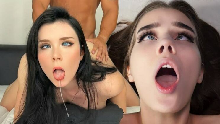 PornForce - StevenIvanSweetie FoxLaruna MaveBlack Bull - BEST OF AHEGAO COMPILATION 