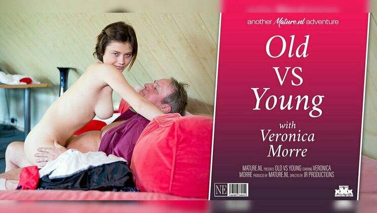 Mature.nl - HarryVeronica Morre - 19 year old girl Veronica Morre gets fucked by an old man 