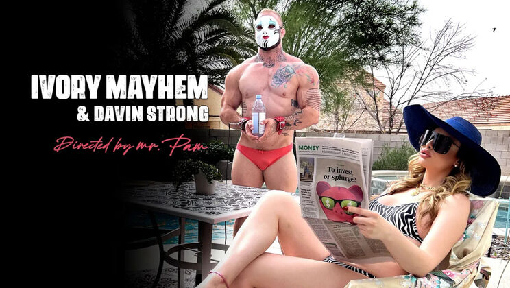TS Seduction (Kink) - Ivory MayhemDavin Strong - Glamour Girl Ivory Mayhem Feminization of the Strong Man 