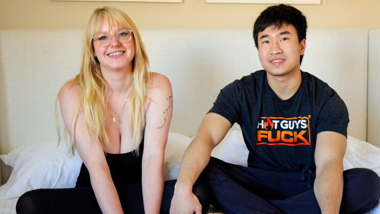 Hot Guys Fuck - Brylee SummersHeath Dickens - Busty Blonde Brylee Summers FUCKED By Ripped Asian Stud Heath Dickens 