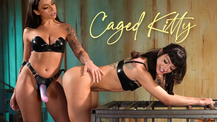 ⁣Everything Butt (Kink) - April OlsenCharlie Valentine - Caged Kitty: April Olsen Anally Dominates Charlie Valentine 