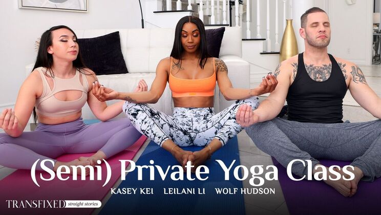 Transfixed - Wolf HudsonKasey KeiLeilani Li - (Semi) Private Yoga Class  