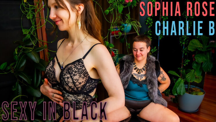 Girls Out West - Sophia RoseCharlie B - Charlie B & Sophia R - Sexy In Black 