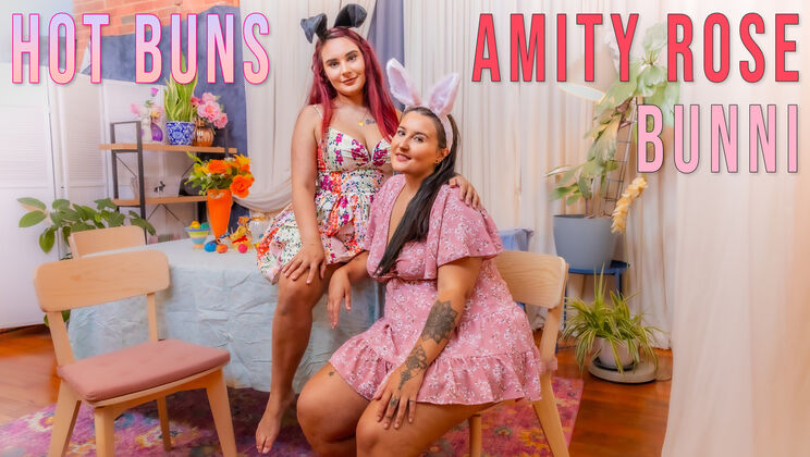 ⁣Girls Out West - Amity RoseBunni - Amity Rose & Bunni - Hot Buns 