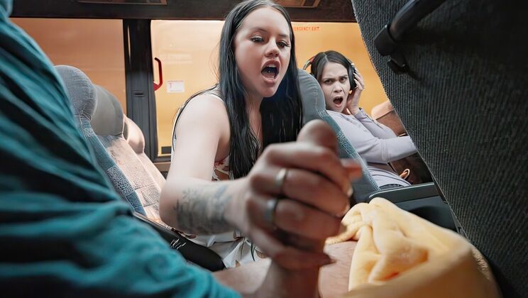 MOFOS - Kai JaxonMadalina Moon - Wild Bus Ride 
