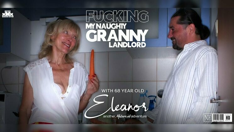 ⁣Mature.nl - EleanorLeslie Taylor - Lucky to fuck my skinny 68 year old granny landlord Eleanor in her house when her husband just left 