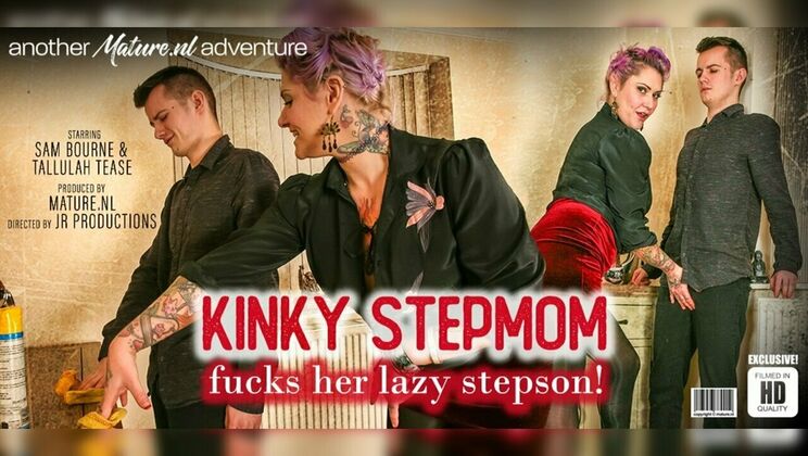 ⁣Mature.nl - Sam BourneTallulah Tease (EU) - Kinky Stepmon fucks her lazy stepson! 