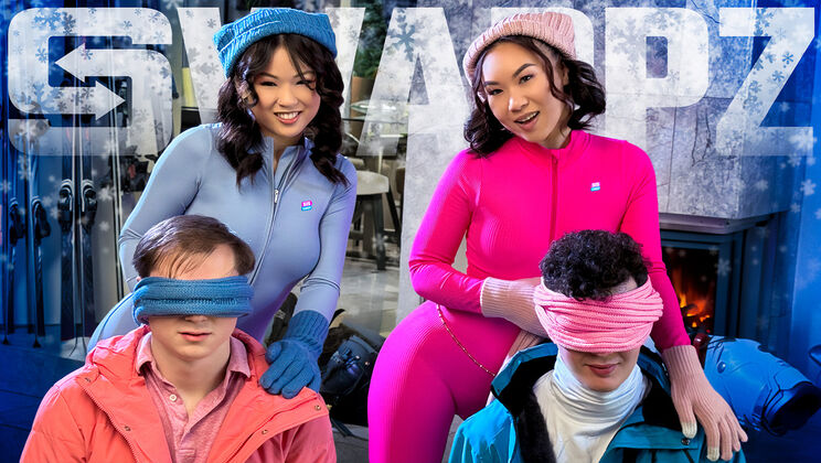 Sis Swap - Lulu ChuKimmy KimmAnthony PierceJosh Rivers - Our Pussy Withdrawal Ends With a Snowed-In Swap! 