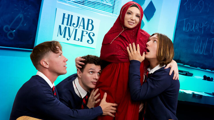 Hijab Mylfs - Rion KingKiki DaireJosh RiversAxel Haze - It Takes a Real Woman to Please Three Cocks At Once 