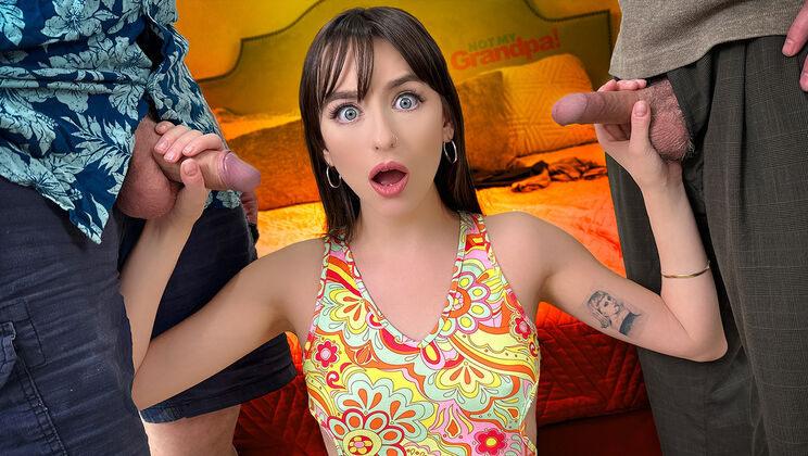 ⁣Not My Grandpa - Dick ChibblesJack VegasLana Smalls - Challenge Accepted! Who Will Fuck Their Step-Granddaughter First? 